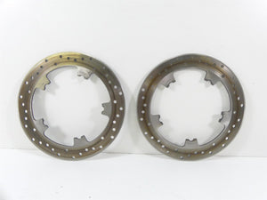 2016 Harley FXDLS Dyna Low Rider Front Brake Rotor Disc Set 44553-06A