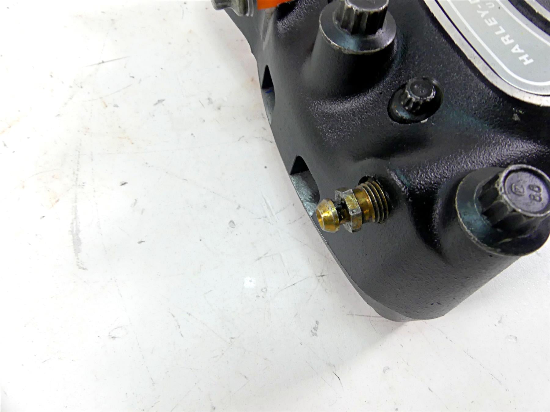2002 Harley FLSTCI Softail Heritage Rear Brake Caliper 44016-00D {{ shop.shopifyCountryName }} - Mototech271