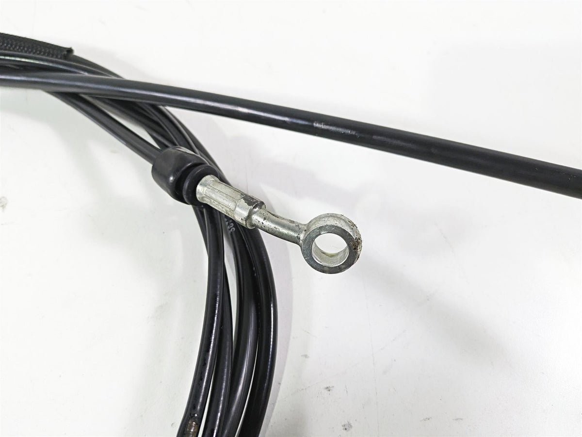 2017 Harley Dyna FXDB Street Bob Brake Clutch Throttle Cable Set 14" Ape Hanger {{ shop.shopifyCountryName }} - Mototech271