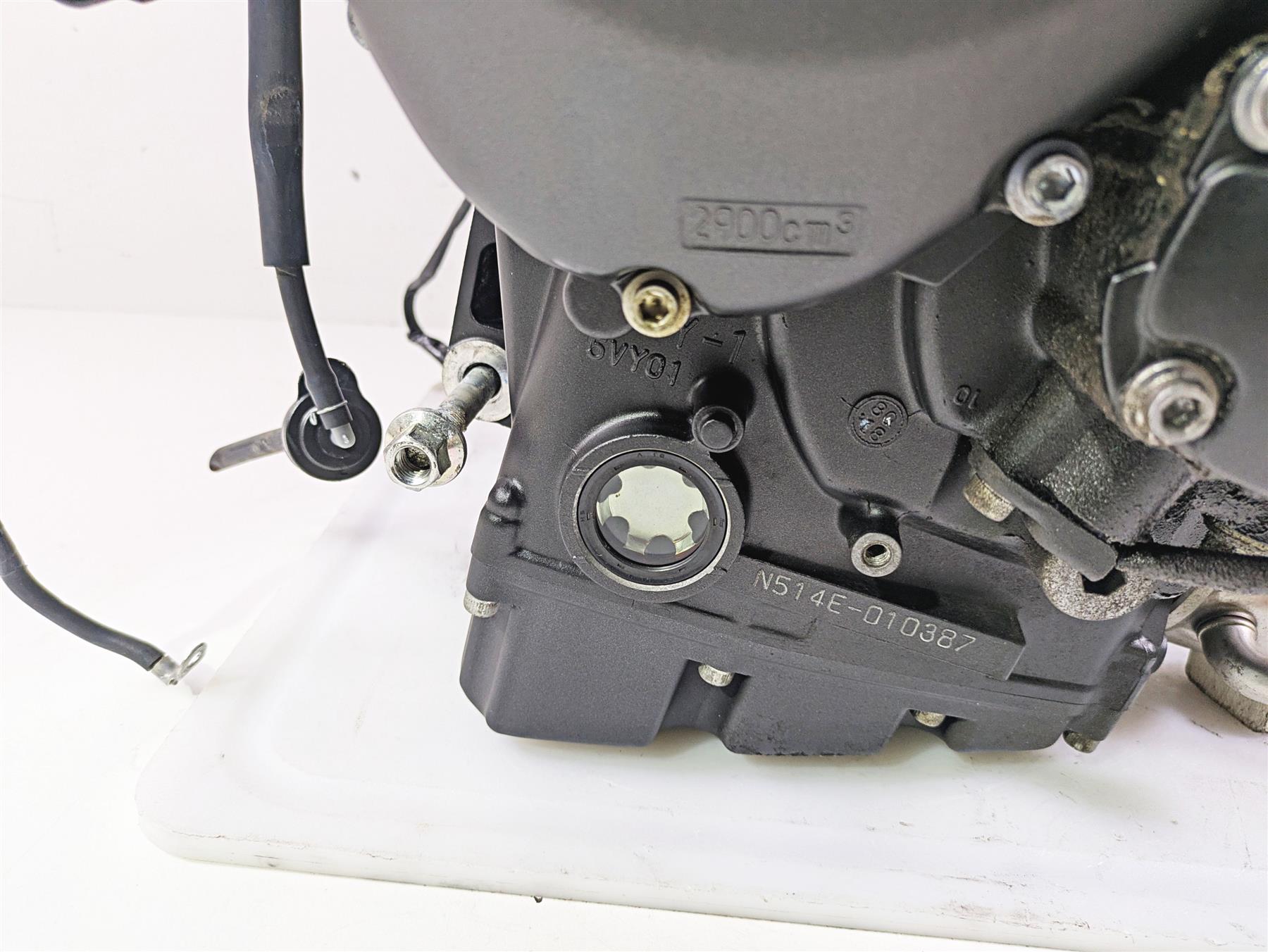 2009 Yamaha FZ1 FZS10 Fazer Running Engine Transmission - Read 4C8-15100-19-00 {{ shop.shopifyCountryName }} - Mototech271