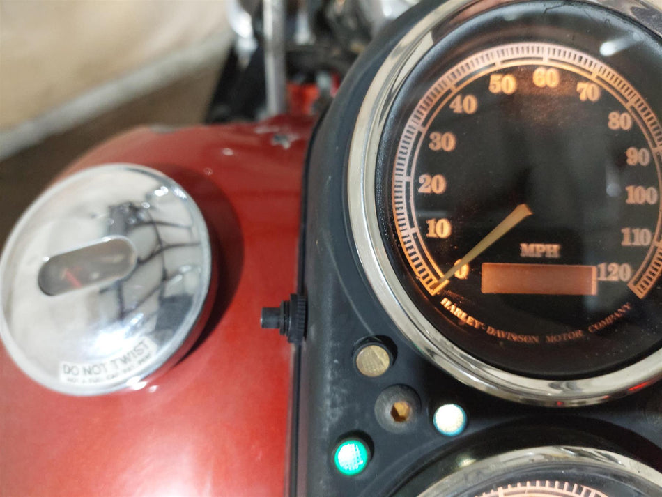 1998 Harley Dyna FXDL Low Rider Speedometer Tacho Gauges Console 67025-96C {{ shop.shopifyCountryName }} - Mototech271