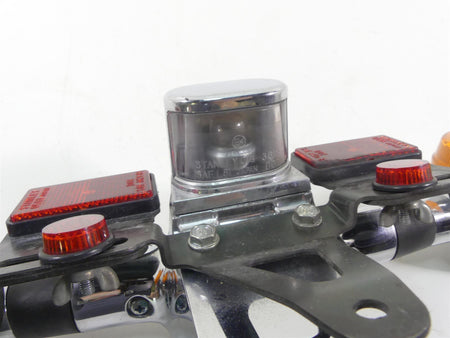 2003 Honda VT1100 C2 Shadow Sabre Rear Blinker Plate Holder Set 33600-MBA-612 {{ shop.shopifyCountryName }} - Mototech271