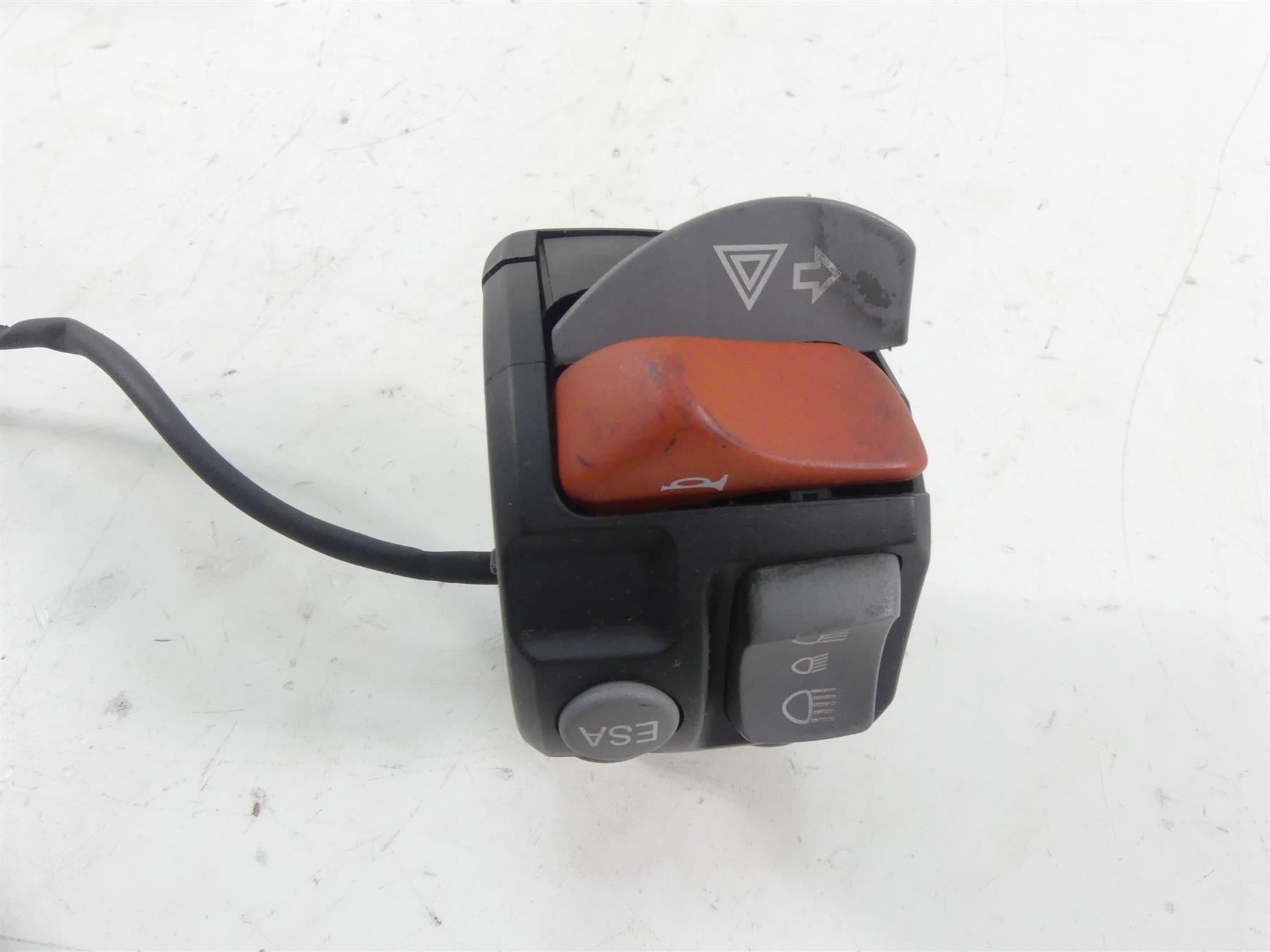 2011 BMW R1200GS K255 Adv Left Esa Abs Asc Light Horn Control Switch 61317704627 {{ shop.shopifyCountryName }} - Mototech271
