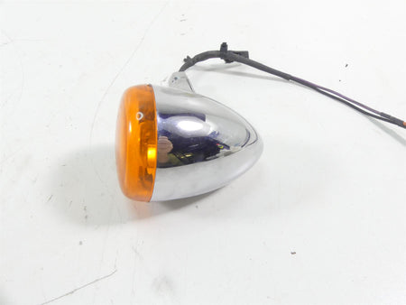 2004 Harley Softail FLSTFI Fat Boy Left Rear Chrome Blinker - Read 68977-00 {{ shop.shopifyCountryName }} - Mototech271