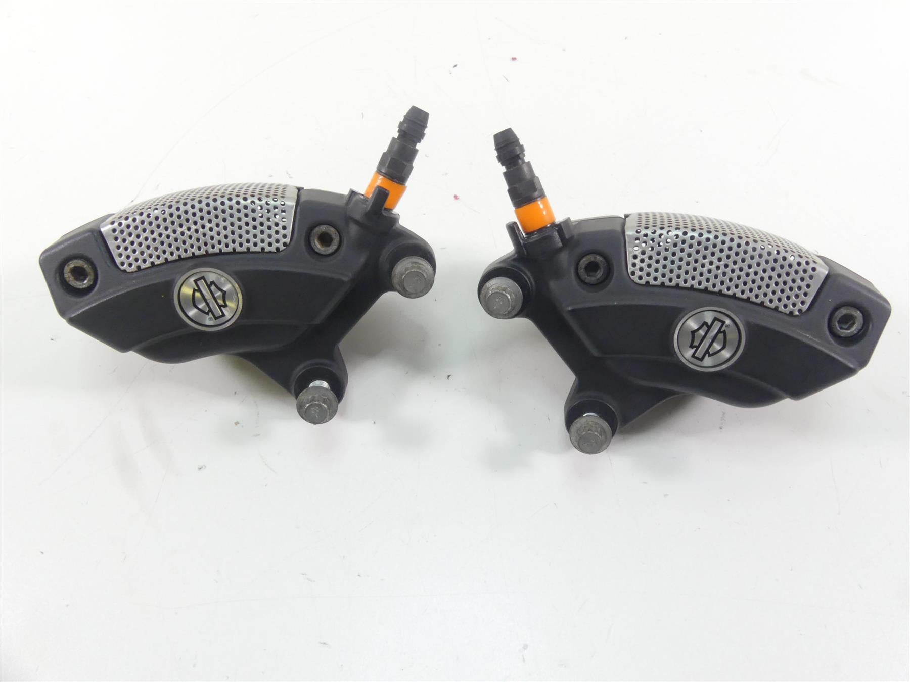 2013 Harley Touring FLHTP Electra Glide Front Brembo Brake Caliper Set 43027-08