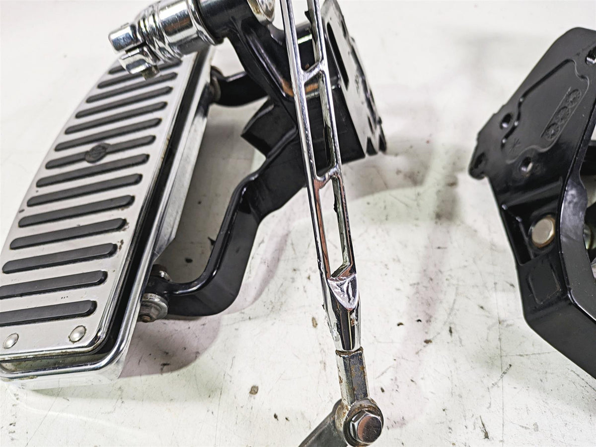 2002 Harley FLSTC Softail Heritage Left Right Chrome Floor Board Set 33630-00A {{ shop.shopifyCountryName }} - Mototech271