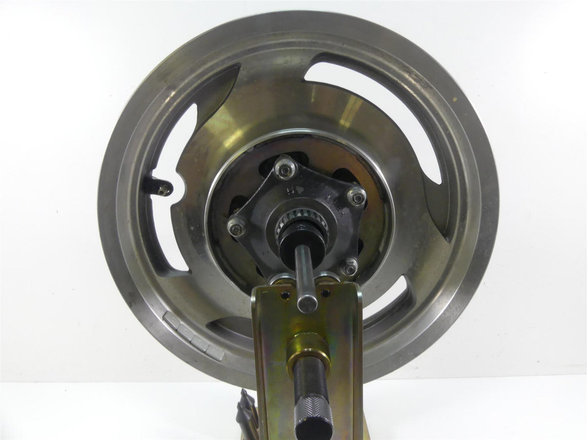 2007 Honda VT1100 C2 Shadow Straight 15x3.5 Rear Wheel Rim & Rotor 42650-MCK-A00 {{ shop.shopifyCountryName }} - Mototech271