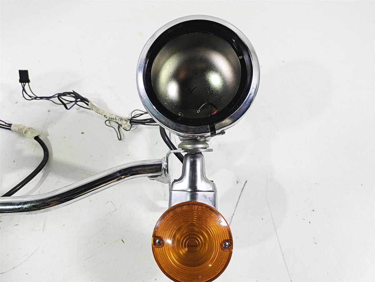 2008 Harley Touring FLHTP Electra Glide Front Blinker Spot Light Bar 68712-94A {{ shop.shopifyCountryName }} - Mototech271