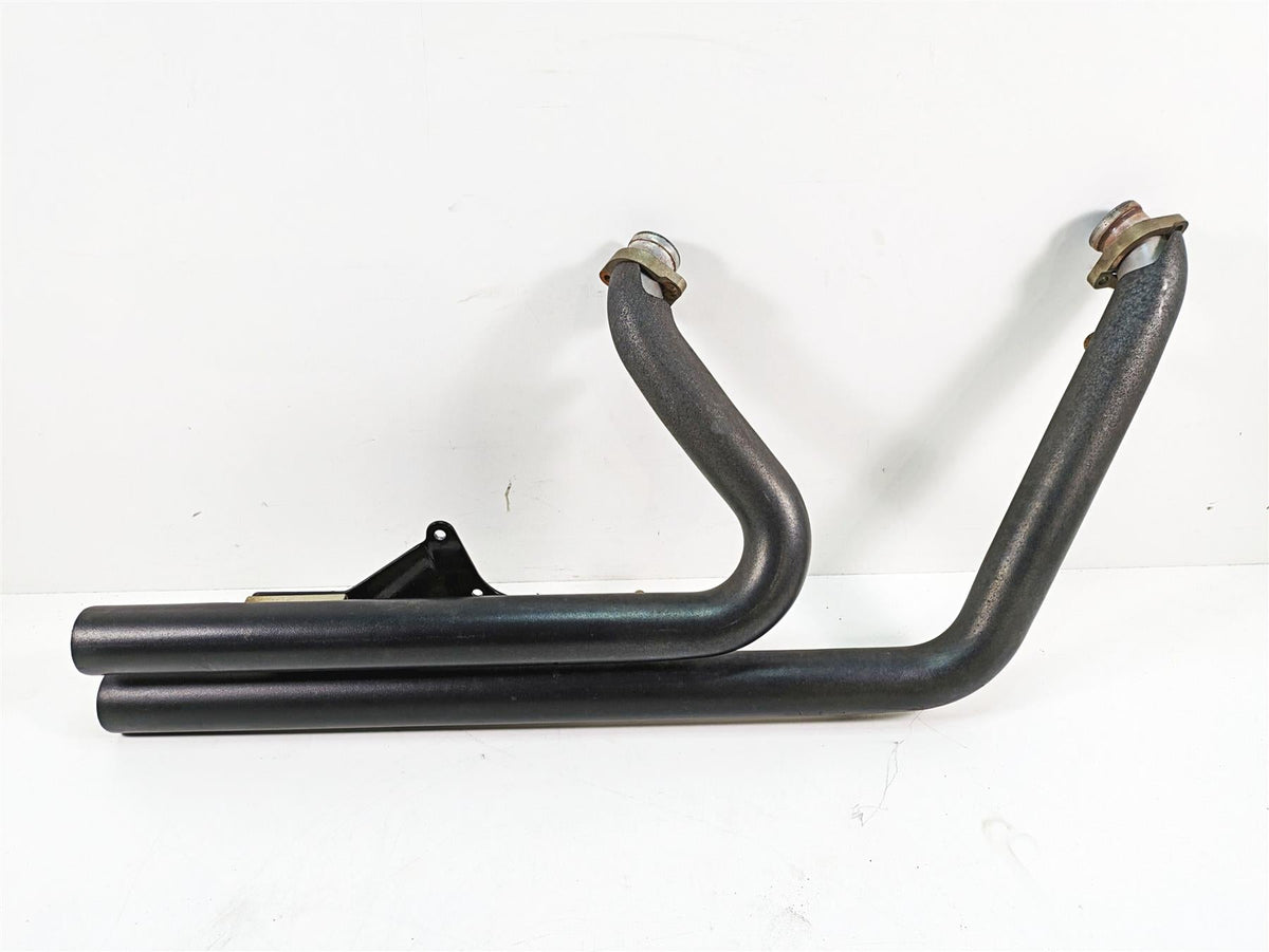 2009 Harley FXDF Dyna Fat Bob True Dual Straight Shot Exhaust System & Baffles {{ shop.shopifyCountryName }} - Mototech271