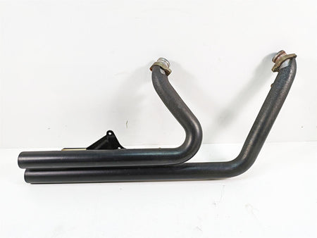 2009 Harley FXDF Dyna Fat Bob True Dual Straight Shot Exhaust System & Baffles {{ shop.shopifyCountryName }} - Mototech271