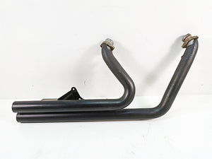 2009 Harley FXDF Dyna Fat Bob True Dual Straight Shot Exhaust System & Baffles | Mototech271