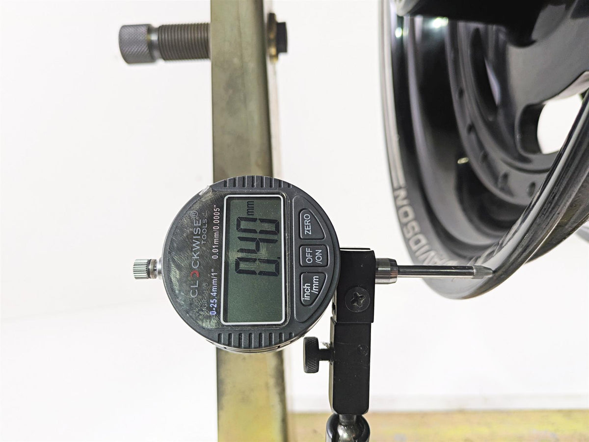 2014 Harley FXDF Dyna Fat Bob Rear Wheel Rim 16x5 Black - Read 40900261 {{ shop.shopifyCountryName }} - Mototech271