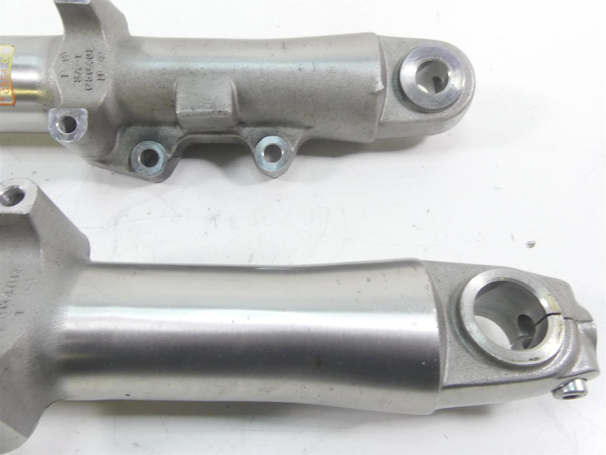 2015 Harley FLD Dyna Switchback Straight Front Fork Lower Tubes Set 45400024 {{ shop.shopifyCountryName }} - Mototech271