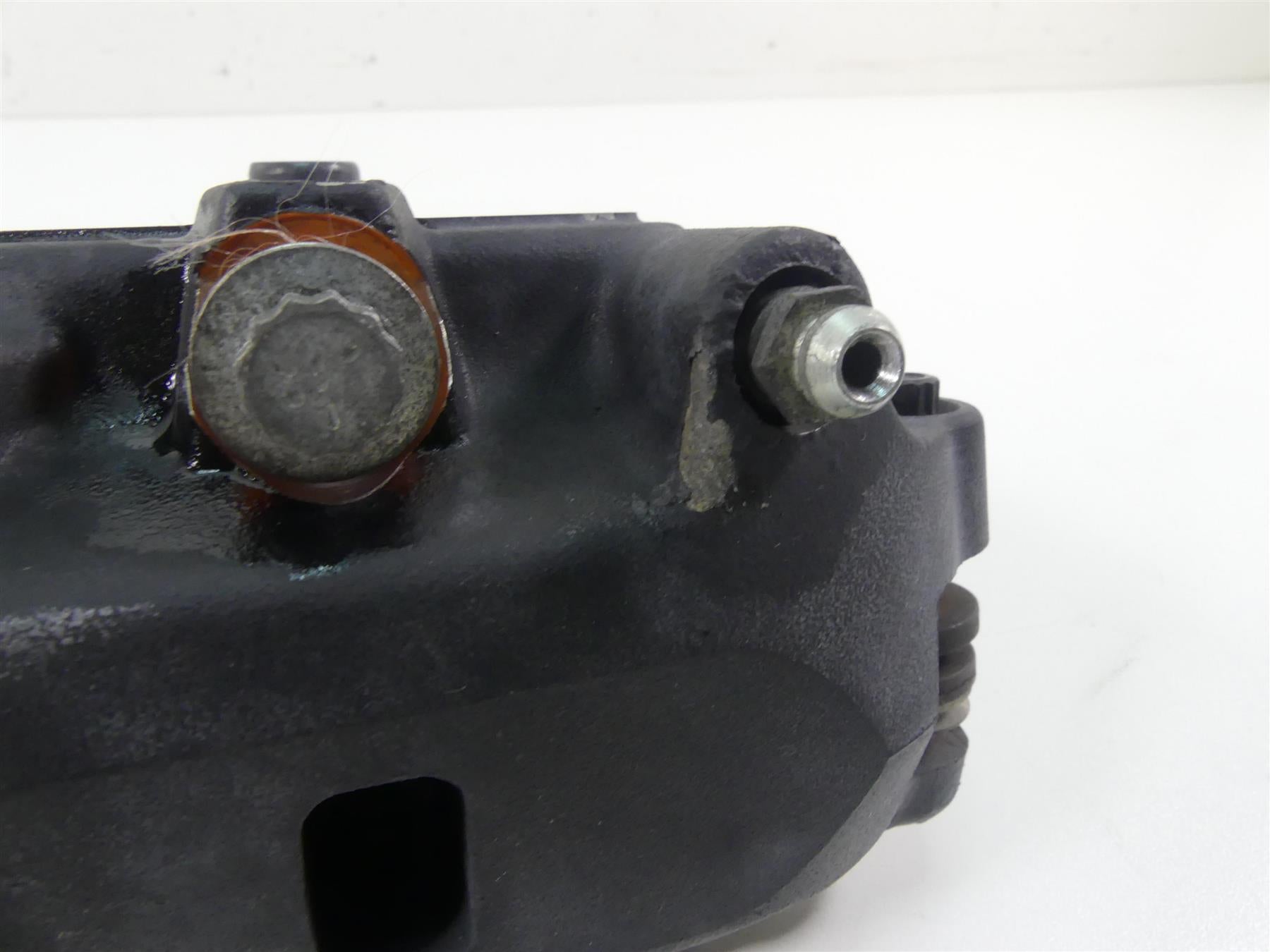 2016 Harley FXDL Dyna Low Rider Rear Brake Caliper - 25mm Axle Bracket 40908-08 {{ shop.shopifyCountryName }} - Mototech271