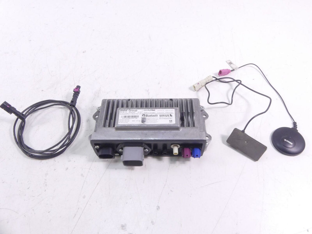 2018 BMW K1600 Bagger Radio Alpine Stereo Module Amplifier Amp Set 65128542065 {{ shop.shopifyCountryName }} - Mototech271