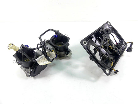 2012 Ducati Panigale 1199S Mikuni Throttle Body Set & Air Box Cover 28240892A {{ shop.shopifyCountryName }} - Mototech271