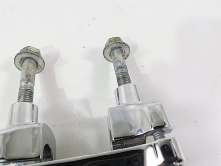 2004 Harley Softail FXSTDI Deuce Chrome Short Handlebar Riser Holder Set {{ shop.shopifyCountryName }} - Mototech271