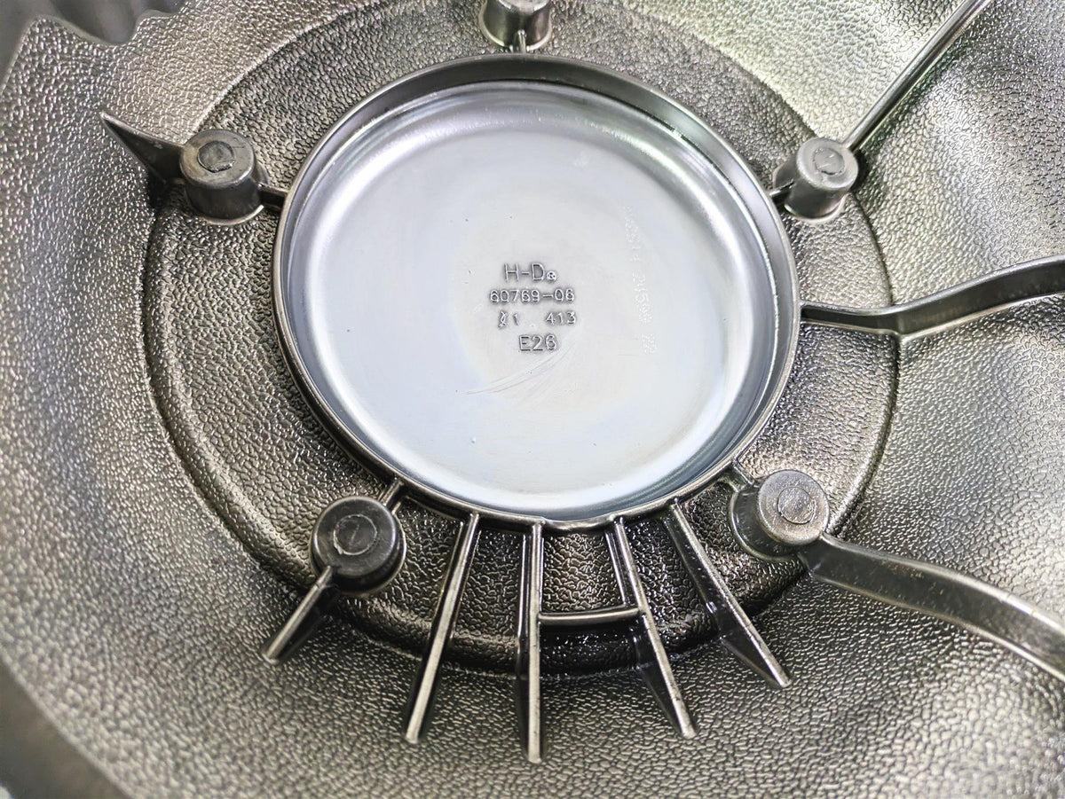 2011 Harley Touring FLHTCUSE CVO E-Glide Outer Primary Drive Cover 60685-07 {{ shop.shopifyCountryName }} - Mototech271