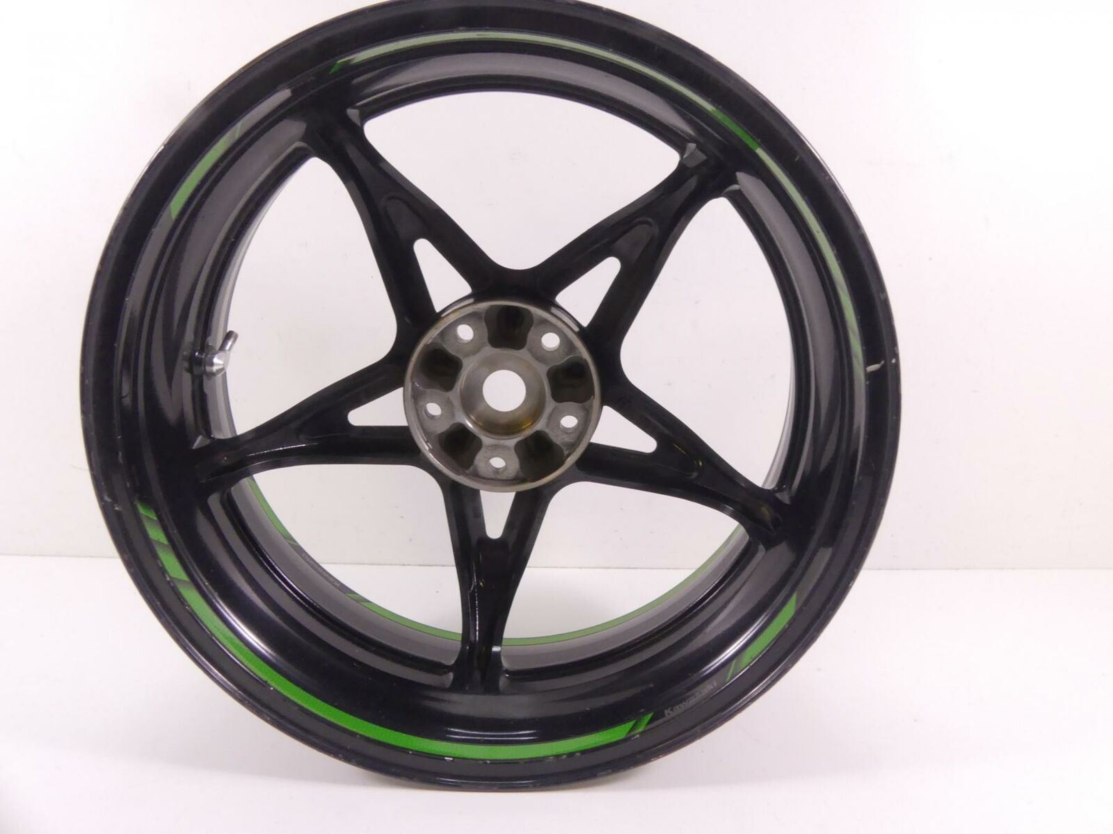 2018 Kawasaki Ninja H2 ZX1002 SX SE Straight Rear Wheel Rim 17x6