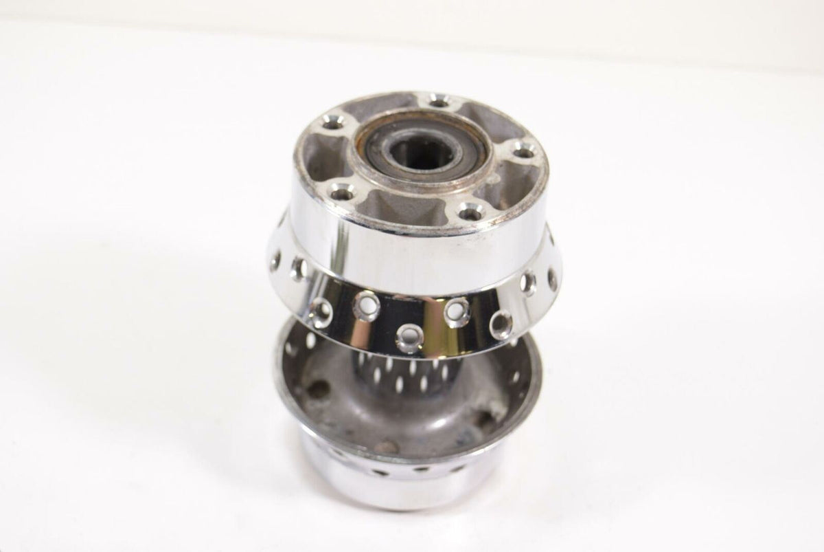 2000 Harley Touring FLHR Road King Chrome Front Center Wheel Hub 40988-00 {{ shop.shopifyCountryName }} - Mototech271
