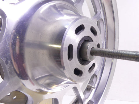 2013 Triumph America EFI Straight Front Wheel Rim 16x3 + Brake Rotor T2005551 {{ shop.shopifyCountryName }} - Mototech271