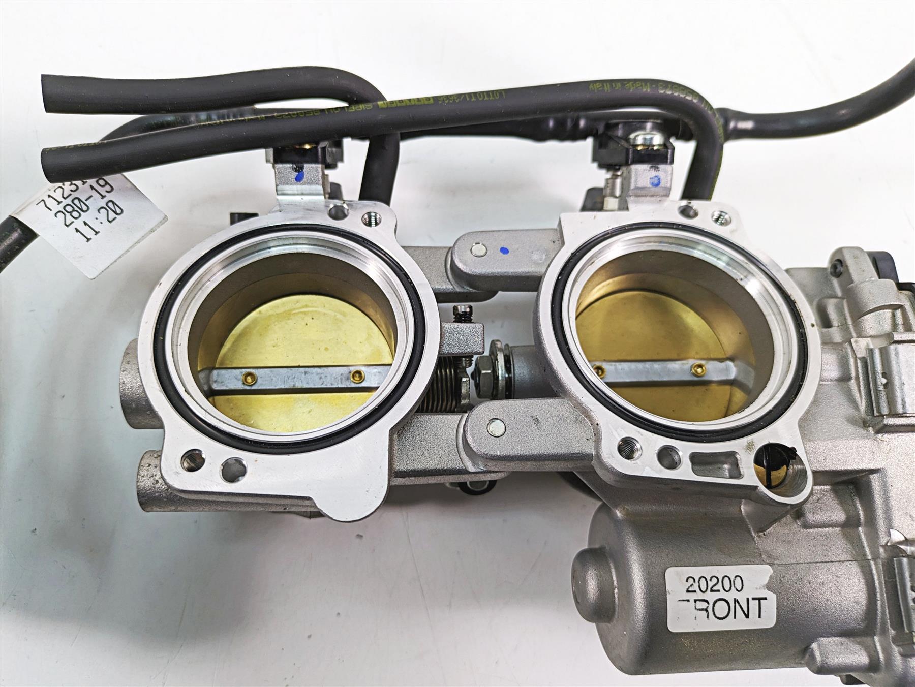 2020 Aprilia Tuono V4 Factory Throttle Body Bodies Set 776miles 857303 857304 {{ shop.shopifyCountryName }} - Mototech271