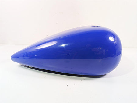 2008 Ultima Motorcycles Fat Bastard Blue Fuel Gas Petrol Tank & Petcock {{ shop.shopifyCountryName }} - Mototech271