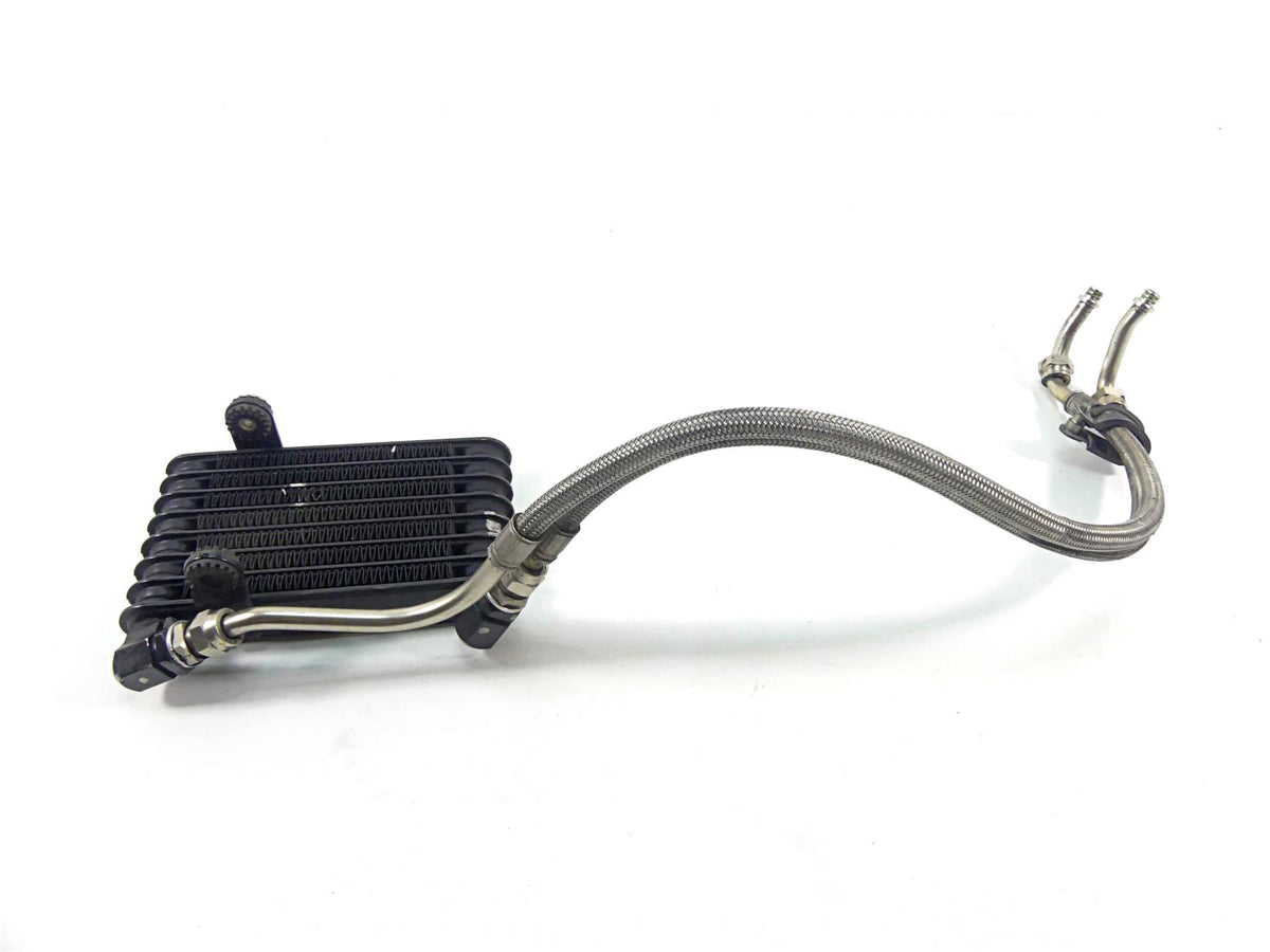 2012 Ducati Monster 1100 EVO Oil Cooler Radiator & Lines 54840791A {{ shop.shopifyCountryName }} - Mototech271