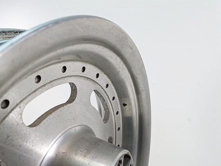 2009 Harley FXDF Dyna Fat Bob Straight 16x5 Slotted Rear Wheel Rim 40900179 {{ shop.shopifyCountryName }} - Mototech271
