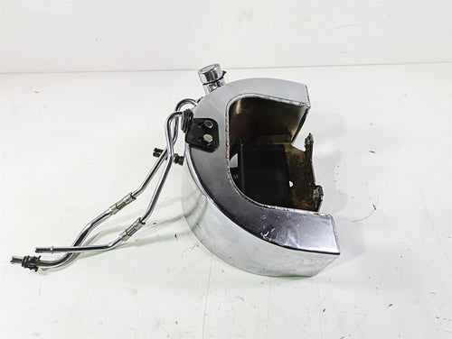 2003 Harley Softail FXSTDI Deuce 100th Oil Tank Reservoir + Lines 62498-01A | Mototech271