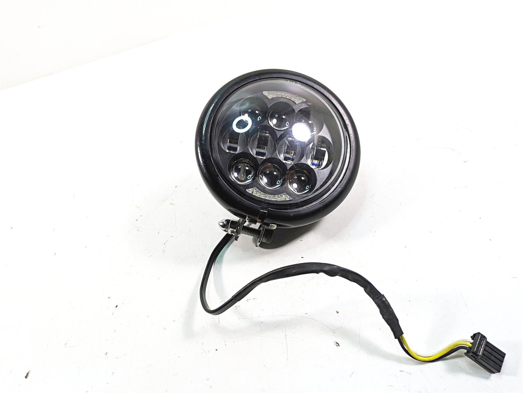 2009 Harley Softail FLSTSB Cross Bones Headlight Head Light Lamp 5-3/4 69923-08 {{ shop.shopifyCountryName }} - Mototech271