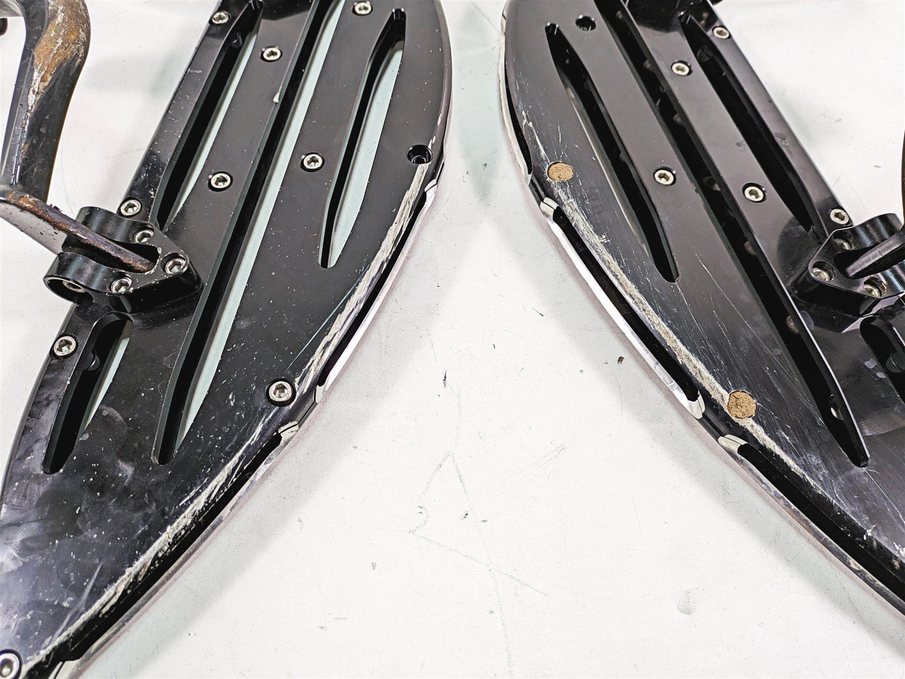 2019 Harley Touring FLHX Street Glide CNC Cut Front Rear Floor Board Pedal Set {{ shop.shopifyCountryName }} - Mototech271