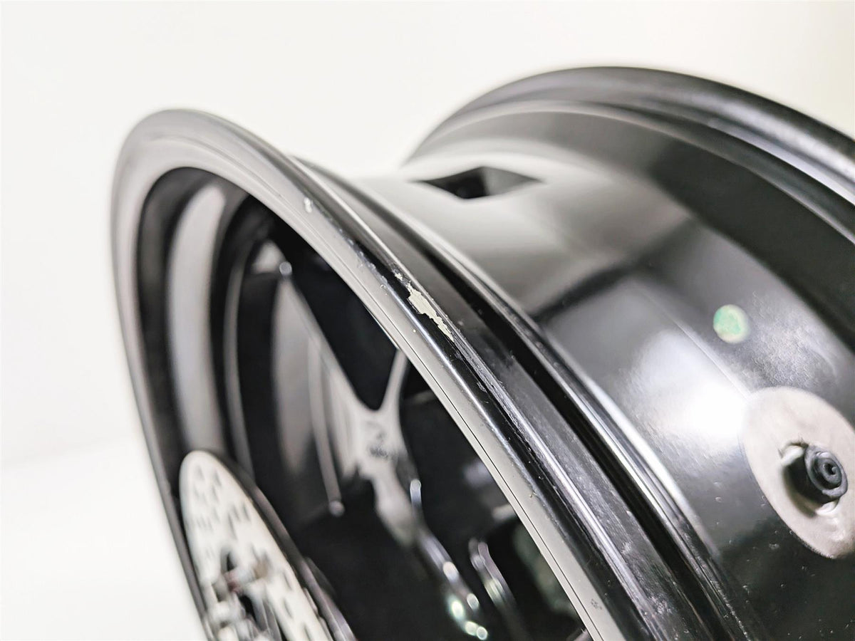 2014 Aprilia RSV4 RR Factory Straight Black Rear Wheel Rim 17x6 896757 {{ shop.shopifyCountryName }} - Mototech271