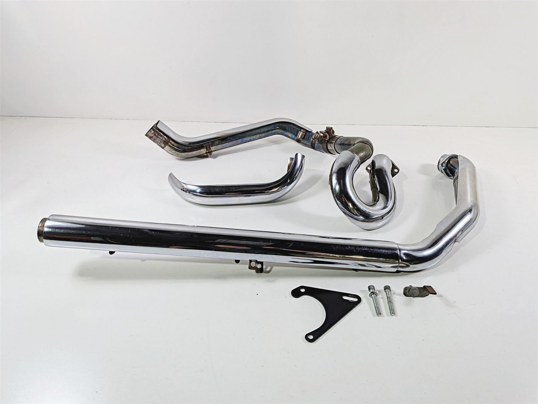 2006 Harley Touring FLHTCU SE CVO Electra Glide Aftermarket True Dual Loop Exhaust Header Set-Mototech271
