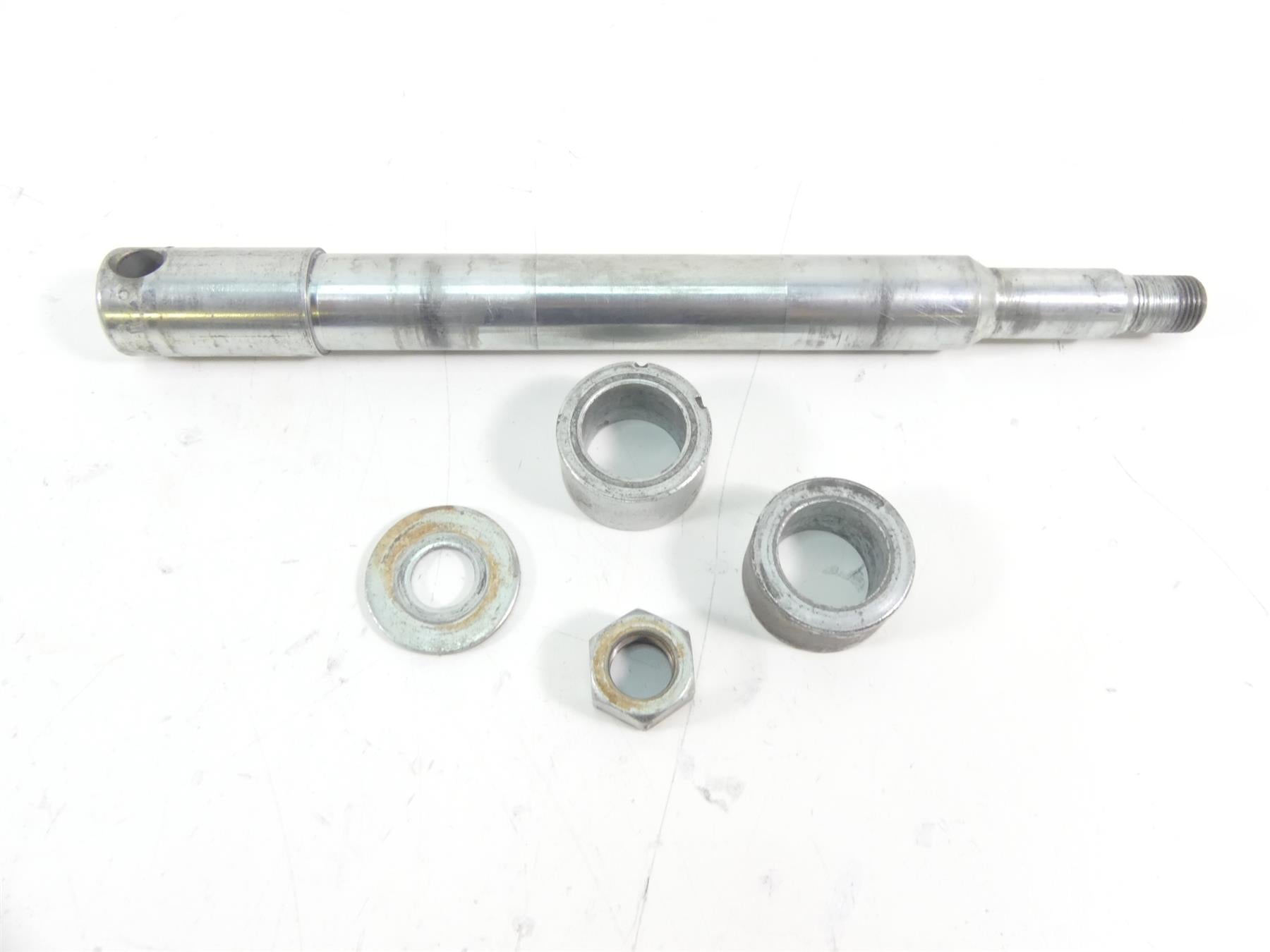 2006 Harley VRSCD Night V Rod Straight Front Axle Wheel Spindle 1" 41540-04 {{ shop.shopifyCountryName }} - Mototech271