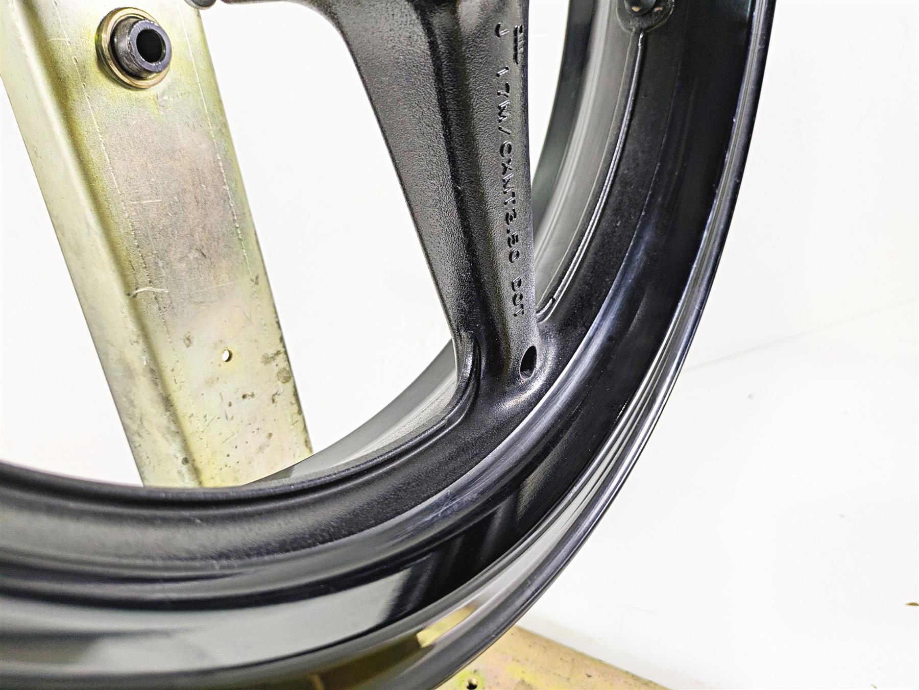2008 Honda CBR1000RR SC59 17x3.5 Front Wheel Rim - Dent 44650-MFL-000ZA {{ shop.shopifyCountryName }} - Mototech271