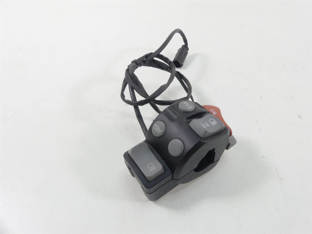 2013 BMW R1200GS K255 Adventure Left Hand Esa Abs Info Control Switch 6131770462 {{ shop.shopifyCountryName }} - Mototech271