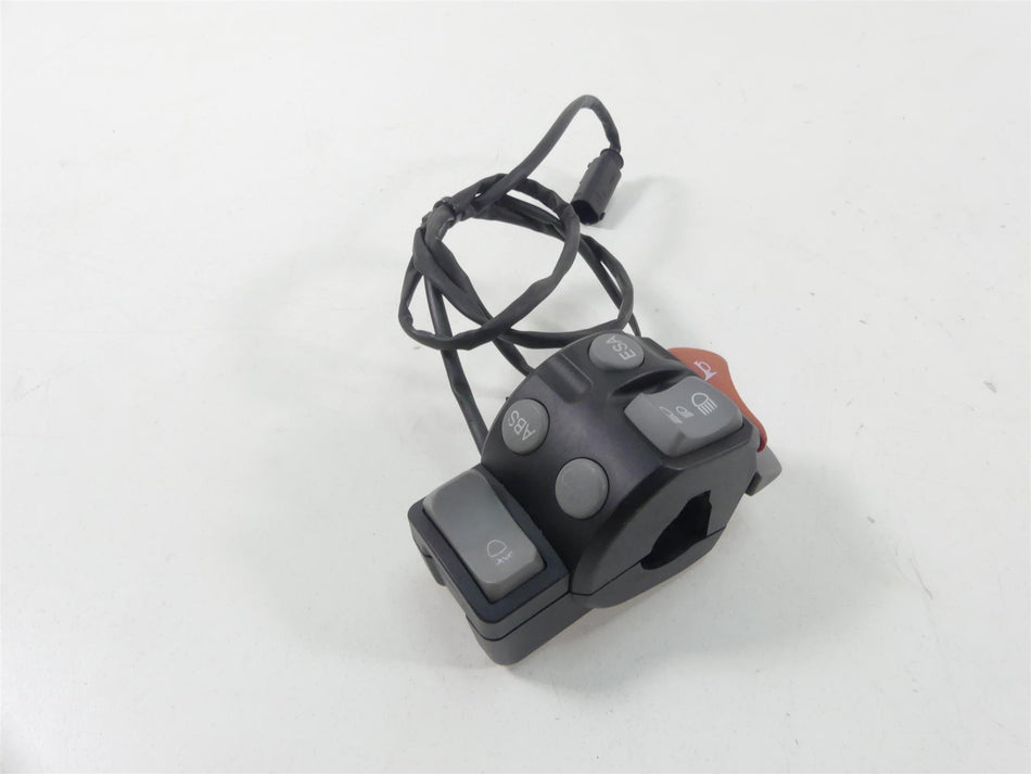 2013 BMW R1200GS K255 Adventure Left Hand Esa Abs Info Control Switch 6131770462 {{ shop.shopifyCountryName }} - Mototech271
