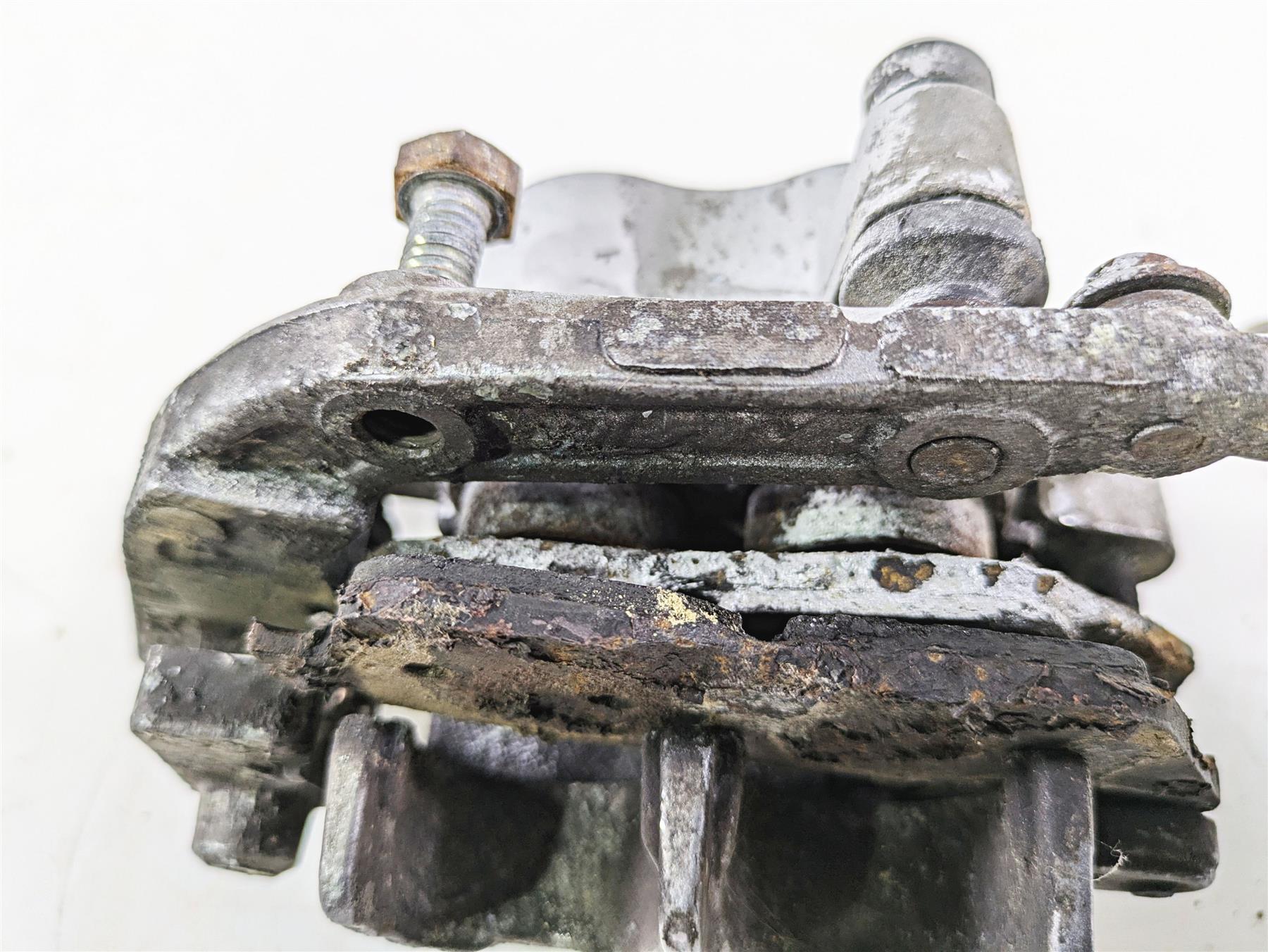 2002 Honda VT1100 Shadow Sabre Nissin Front Brake Caliper 45150-MAH-315 {{ shop.shopifyCountryName }} - Mototech271