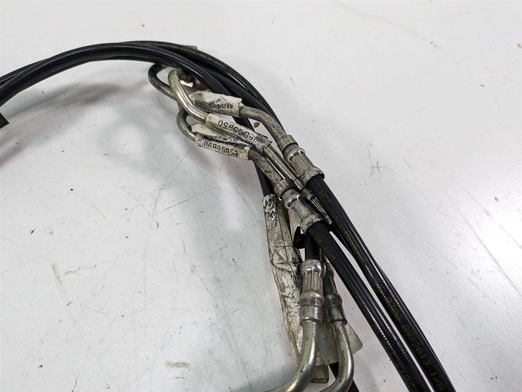 2014 Harley Touring FLHTK Electra Glide Front Abs Brake Line Hose Set 41800544 {{ shop.shopifyCountryName }} - Mototech271