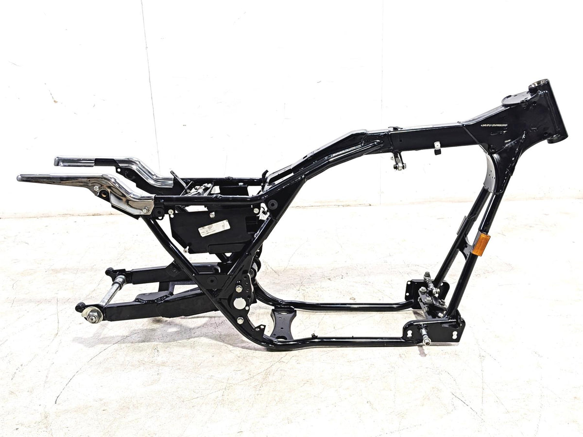 2004 Harley Touring FLTRI Road Glide Straight Frame Chassis & Swingarm with Clean Iowa Title T47900-02A-Mototech271