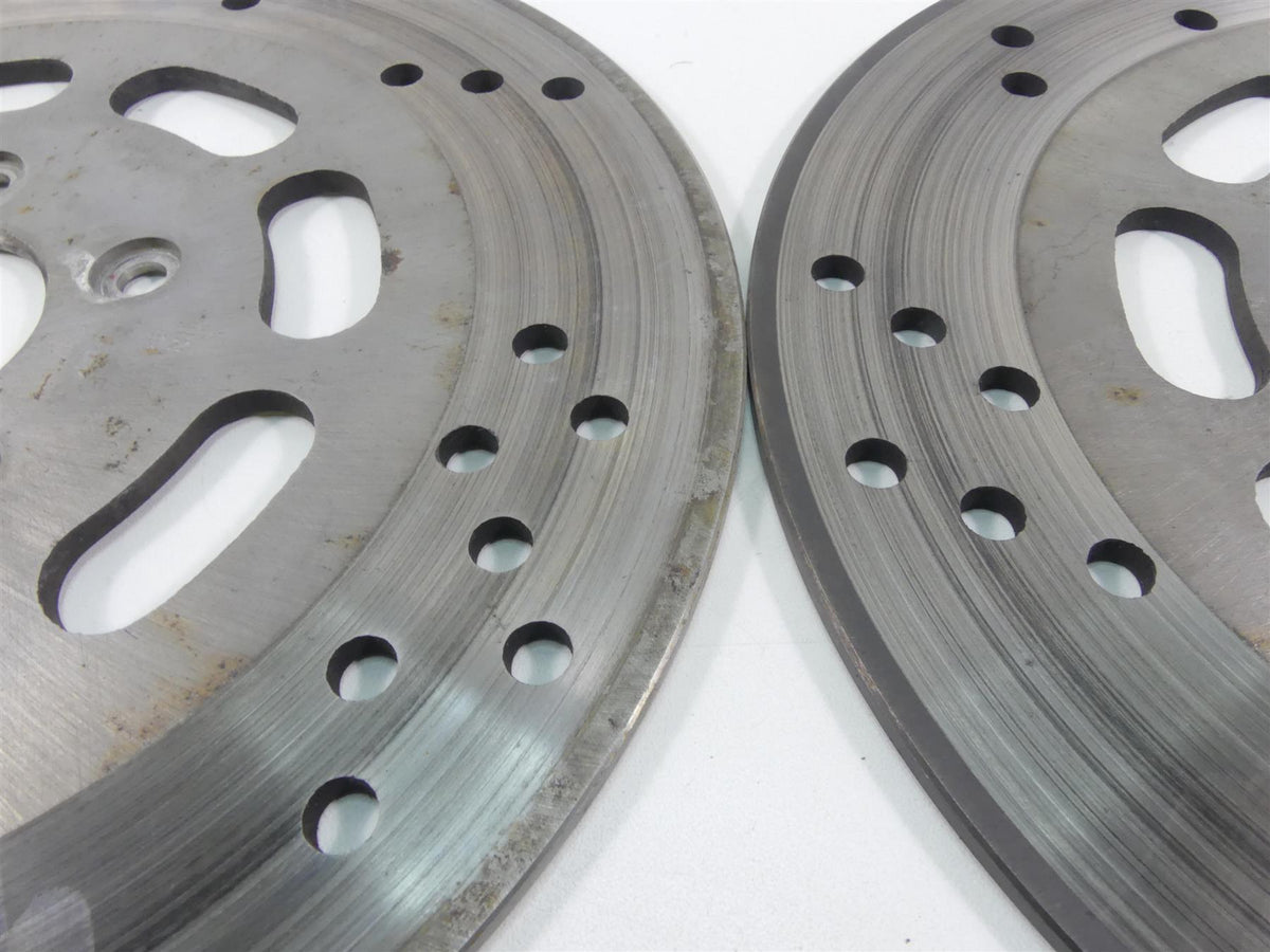 1995 Harley Touring FLHTCU Electra Glide Front Brake Rotor Disc Set 44136-92 {{ shop.shopifyCountryName }} - Mototech271