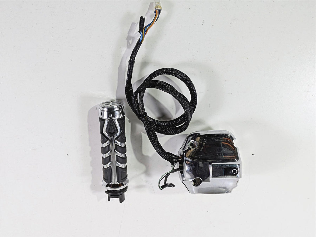 2015 Indian Chieftain Right Hand Chrome Start Stop Control Switch - Read 2413027-Mototech271