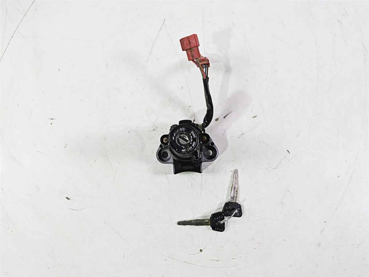2004 Yamaha XVZ1300 Royal Star Ignition Switch Steering Lock Set 4XY-82501-01-00 {{ shop.shopifyCountryName }} - Mototech271