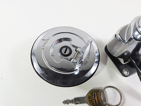 2003 Honda V-Twin VTX1800 C Ignition Switch Key Lock Tank Cap Set 35010-MCH-010 {{ shop.shopifyCountryName }} - Mototech271