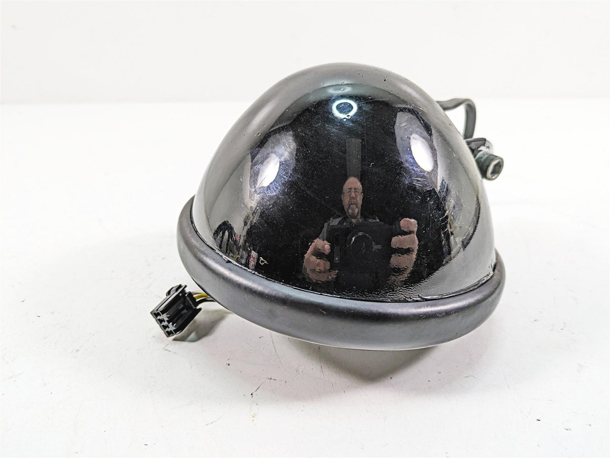 2009 Harley Softail FLSTSB Cross Bones Headlight Head Light Lamp 5-3/4 69923-08 {{ shop.shopifyCountryName }} - Mototech271