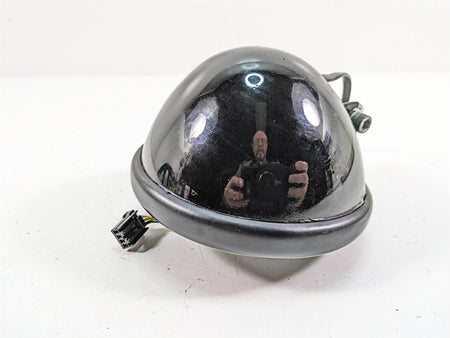 2009 Harley Softail FLSTSB Cross Bones Headlight Head Light Lamp 5-3/4 69923-08 {{ shop.shopifyCountryName }} - Mototech271