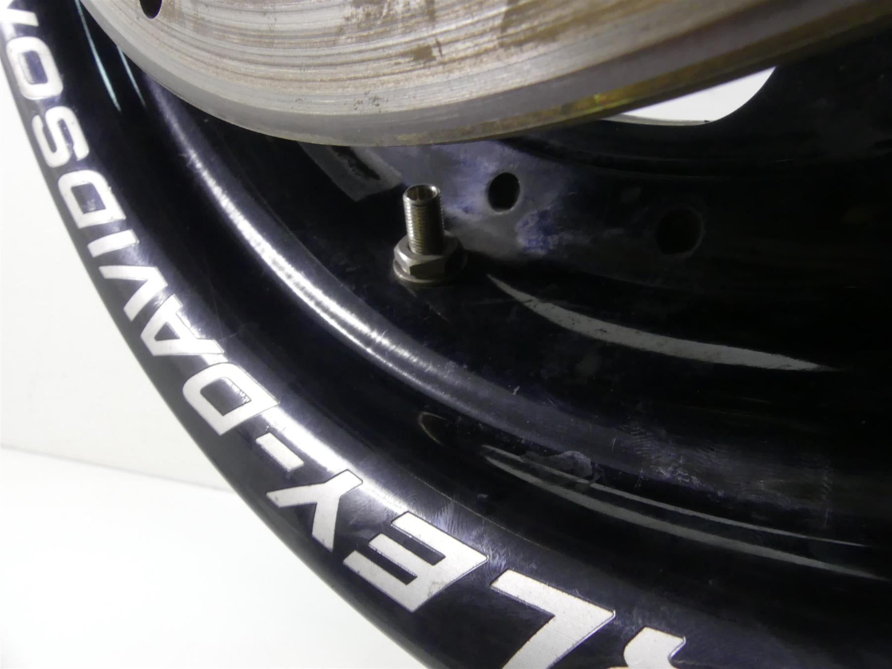 2014 Harley Dyna FXDF Fat Bob Straight Rear Black Wheel Rim 16x5 40900261 {{ shop.shopifyCountryName }} - Mototech271