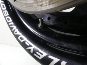 2014 Harley Dyna FXDF Fat Bob Straight Rear Black Wheel Rim 16x5 40900261 | Mototech271