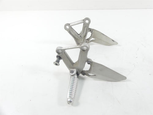 2008 Ducati 1098 S Front Driver Rider Footpeg Foot Peg Set 82411231A 82411221A | Mototech271